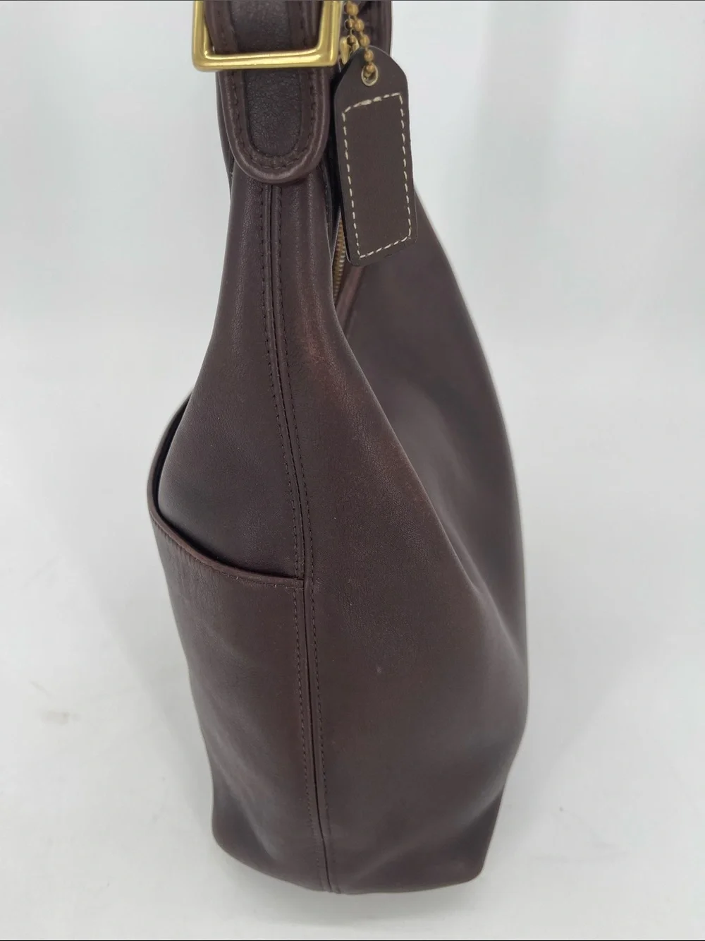 Vintage Coach Legacy Hobo Bag Mahogany Brown